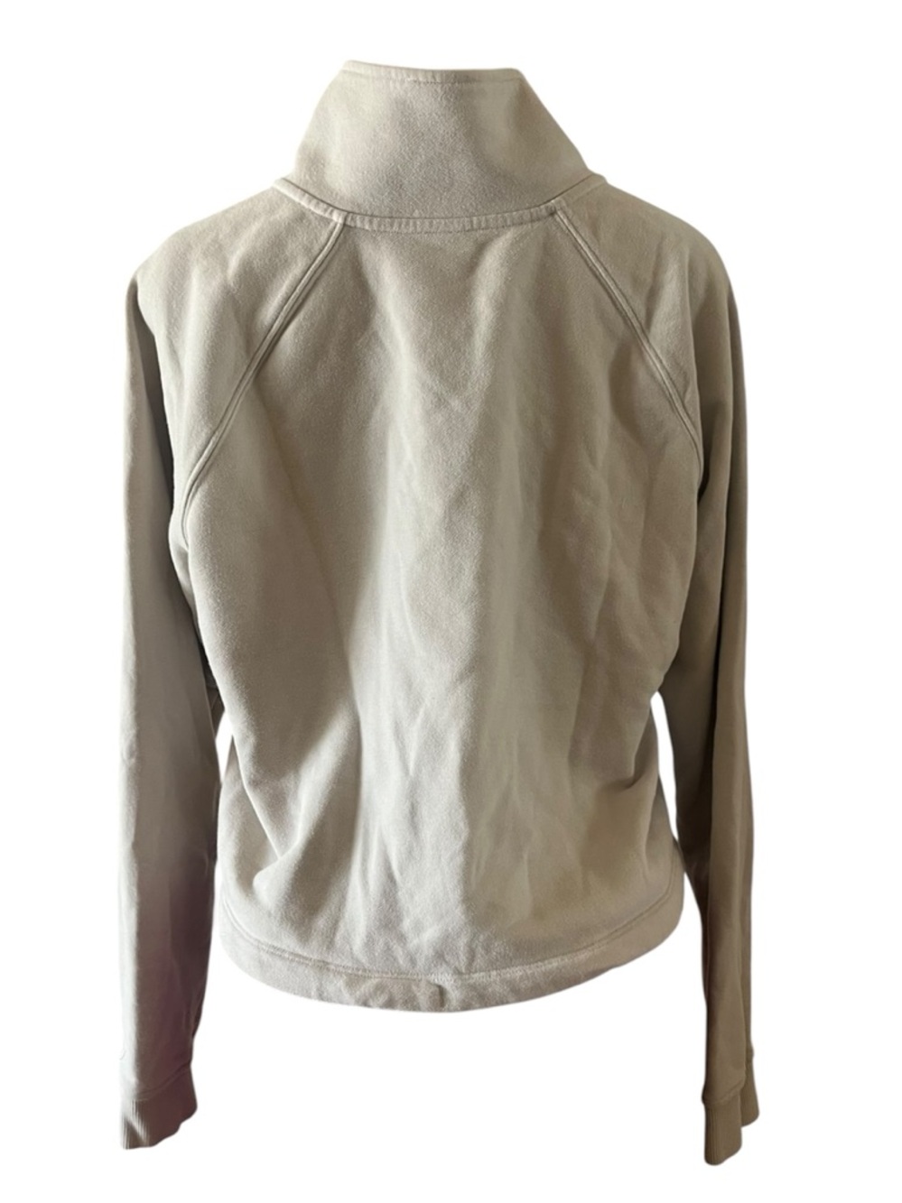 Vuori Light Taupe Half-Zip Pullover - Picture 4 of 7